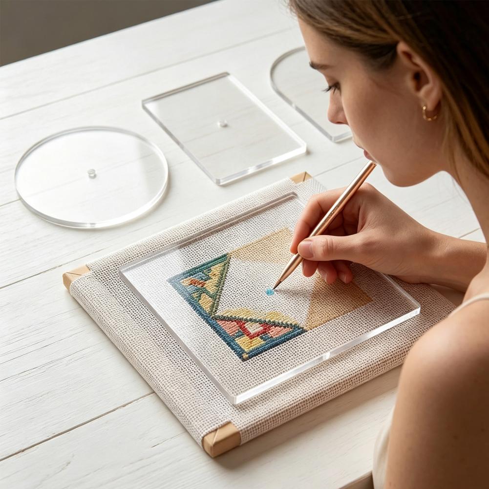 Embroidery Craft - Conjunto de 5 Moldes de Acrílico