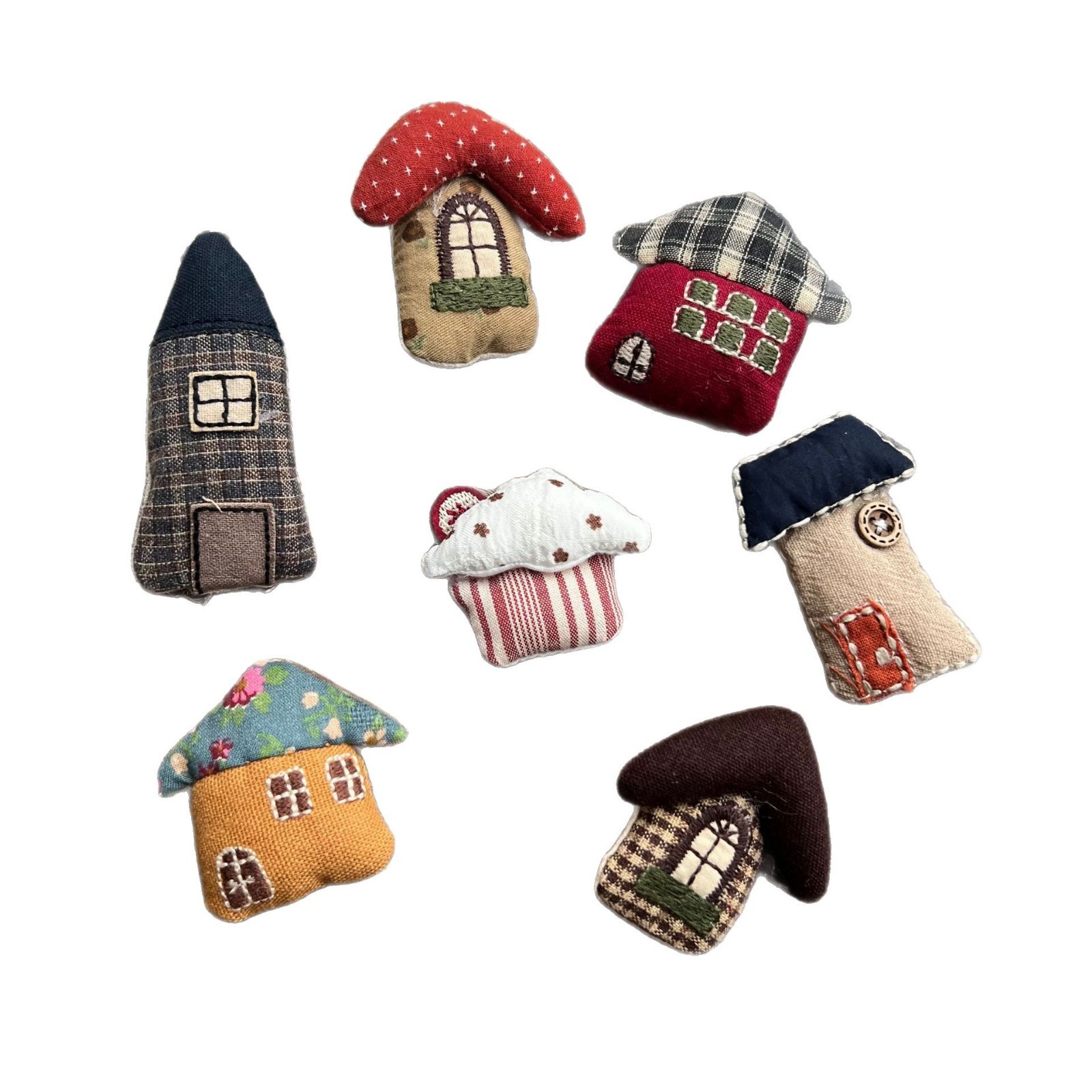 Casa de Cogumelo de Tecido Aco - Craft Embellishment avaliação e preço