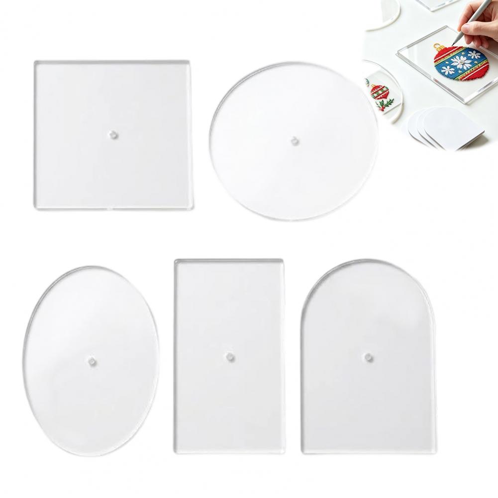 Conjunto de 5 Moldes de Acríli - Embroidery Craft avaliação e preço