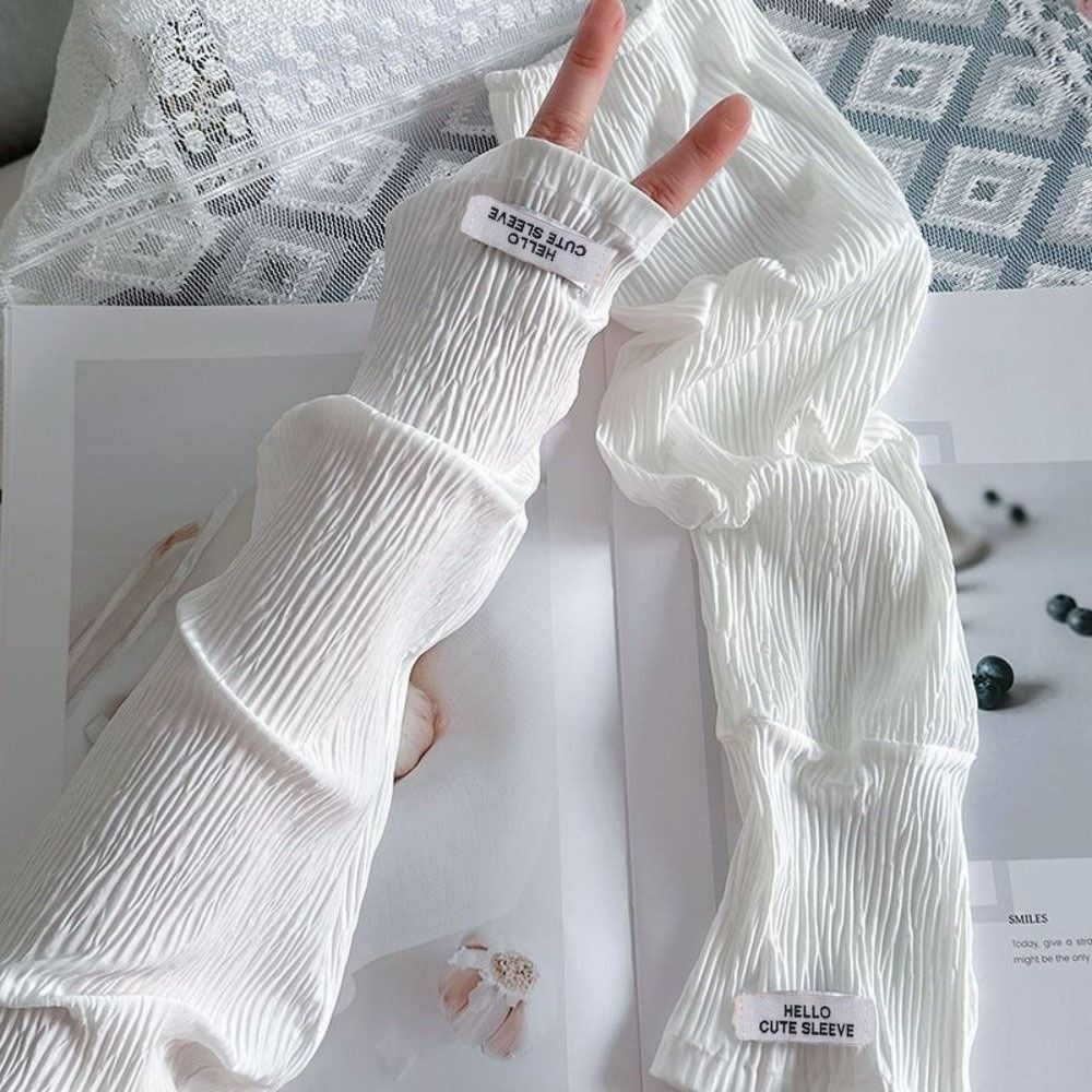 Mangas de Proteção Solar em Re - Elastic Lace Trim avaliação e preço