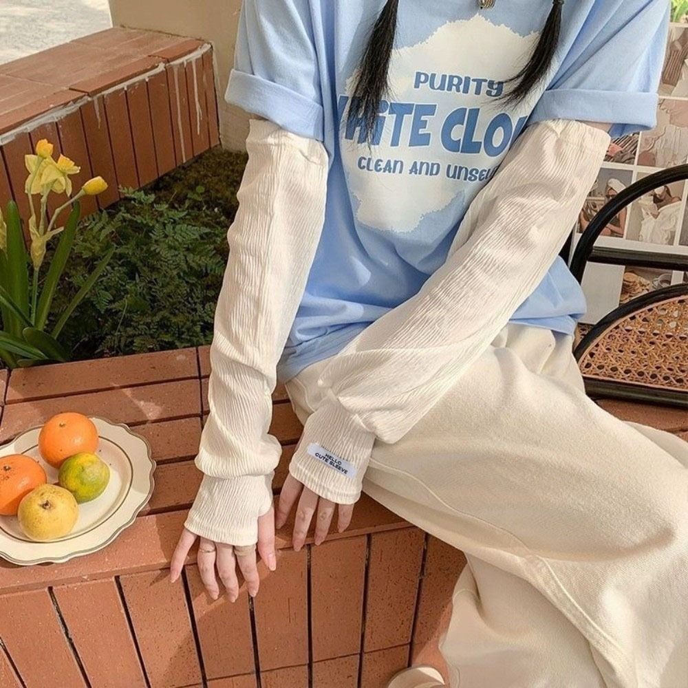 Mangas de Proteção Solar em Re - Elastic Lace Trim avaliação e preço