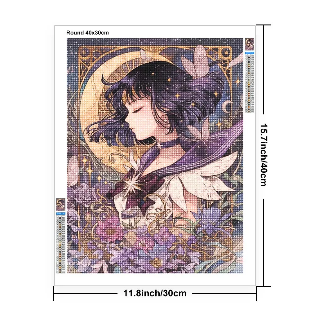 Anime dos desenhos animados pi - Embroidery Embellishments avaliação e preço