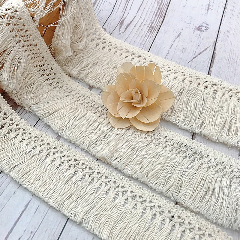 10 Jardas/Lote Franja de Borla - Fringe Ribbon Sewing avaliação e preço