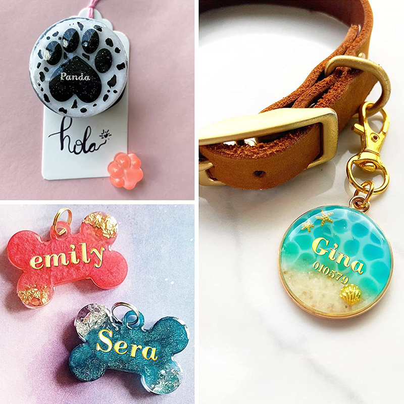 2 Peças de Letras Decorativas  - Craft Embellishment avaliação e preço
